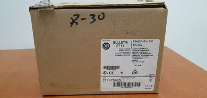 Allen Bradley 2711-T5A20L1 Ser B FRN 4.48 PanelView 550 HMI Touchscreen - ALLEN BRADLEY