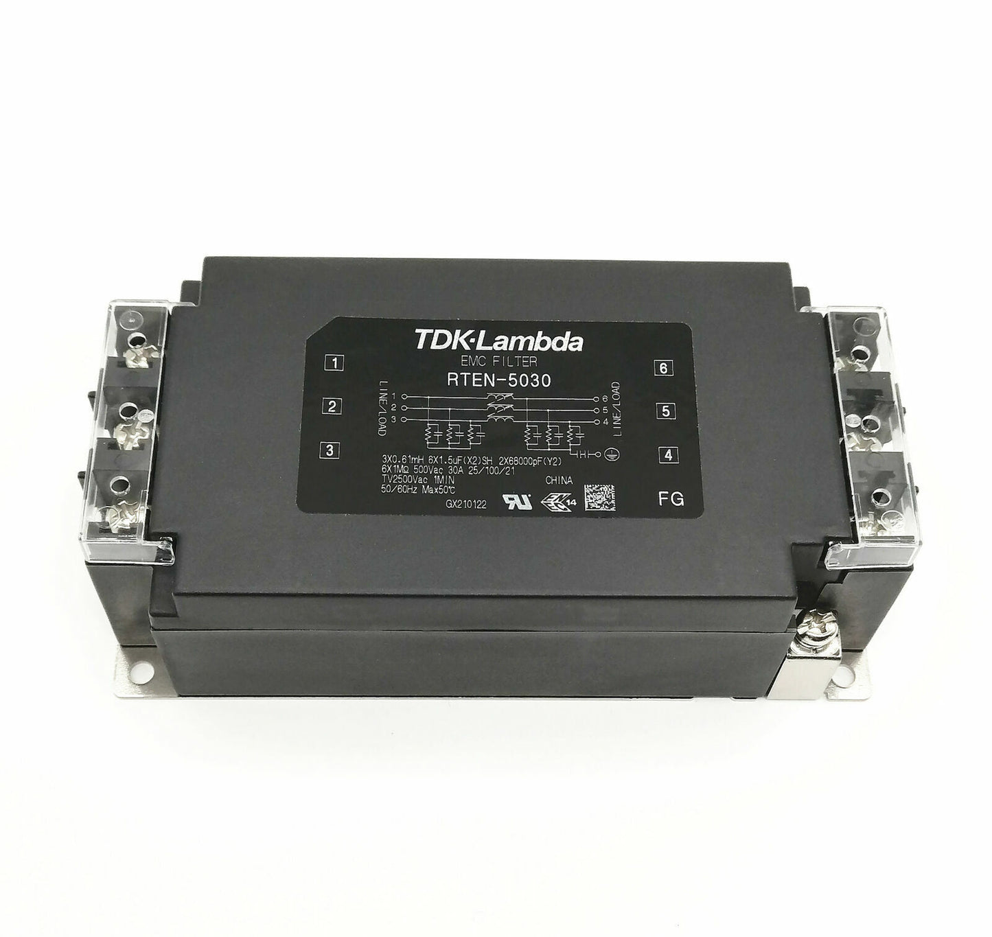 1PCS TDK-Lambda Power Filter RTEN-5030 30A Three-phase Filter