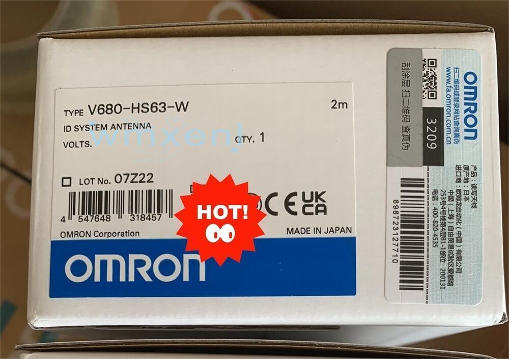 new 1PC Omron V680-HS63-W V680HS63W 2M Controller Expendited - OMRON