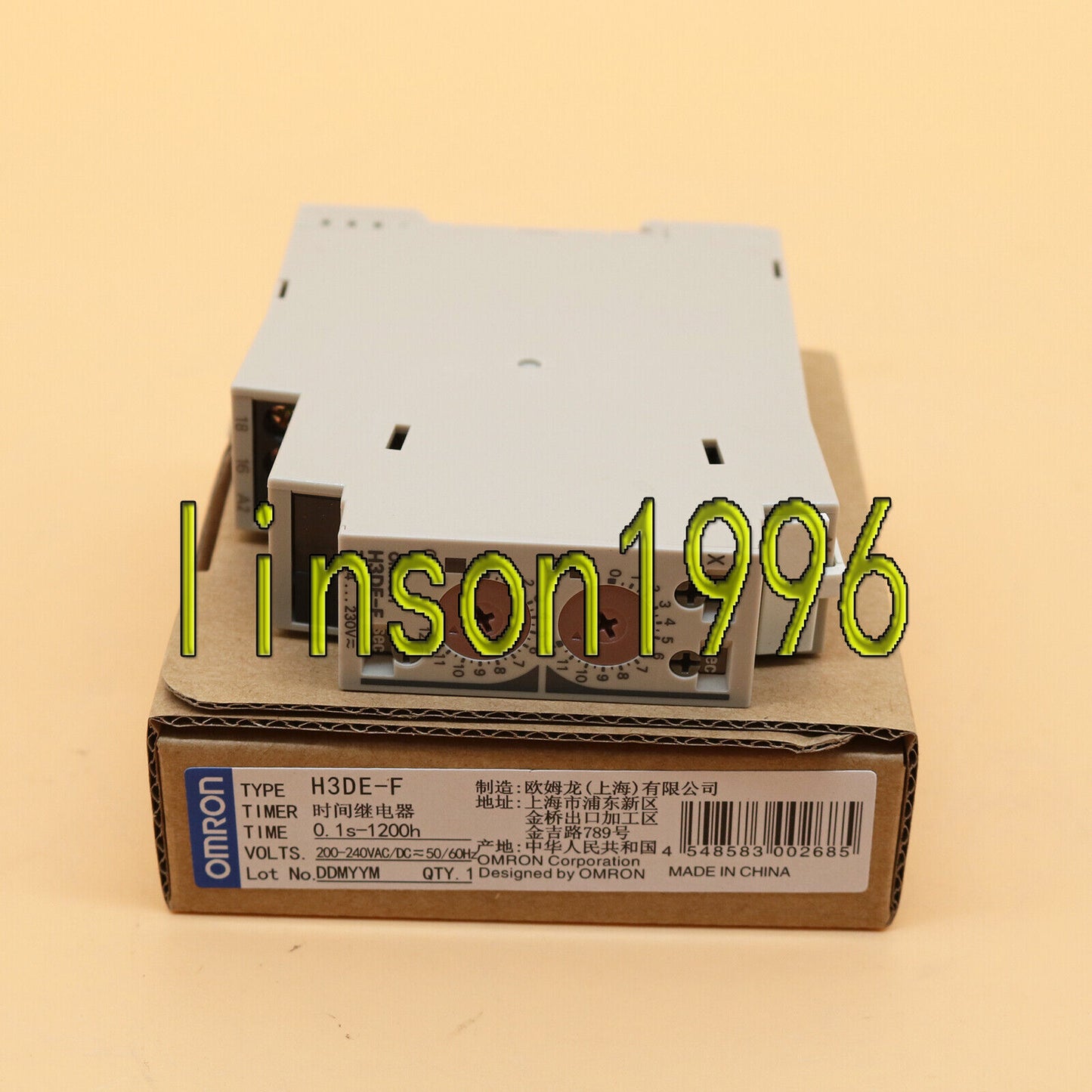 Omron H3DE-F Time Relay - OMRON
