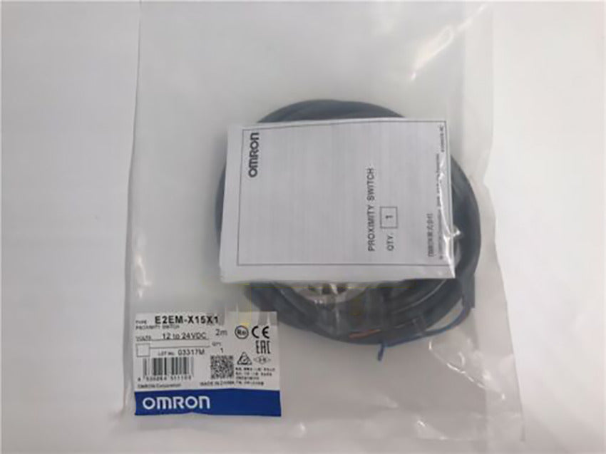 new 1pcs For OMRON E2EM-X15X1 2M Proximity switch sensor - OMRON