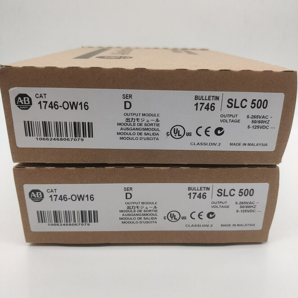 New 1746OW16 SLC 500 Ser D PLC Output Module - ASSUMED VENDOR