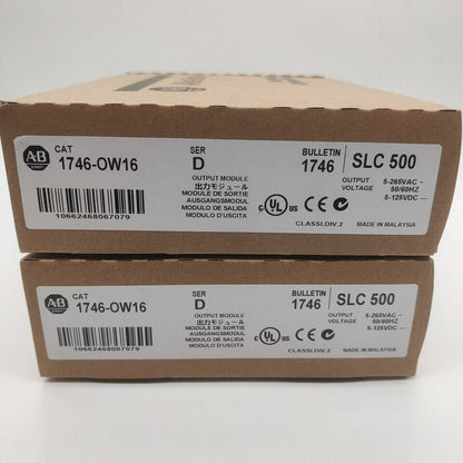 New 1746OW16 SLC 500 Ser D PLC Output Module - ASSUMED VENDOR