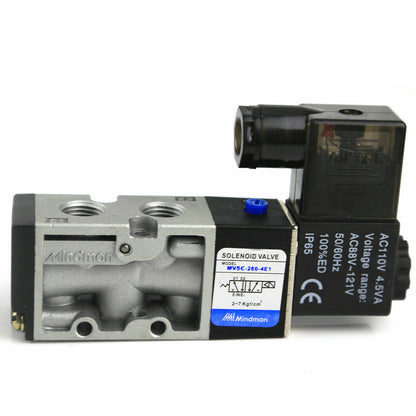 Mindman MVSC-260-4E1 AC110V Solenoid Valve - MINDMAN