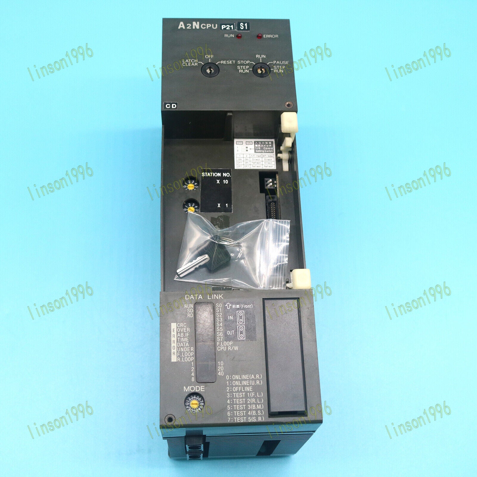 Used 1PCS Mitsubishi A2NCPU-P21-S1 CPU Module - MITSUBISHI