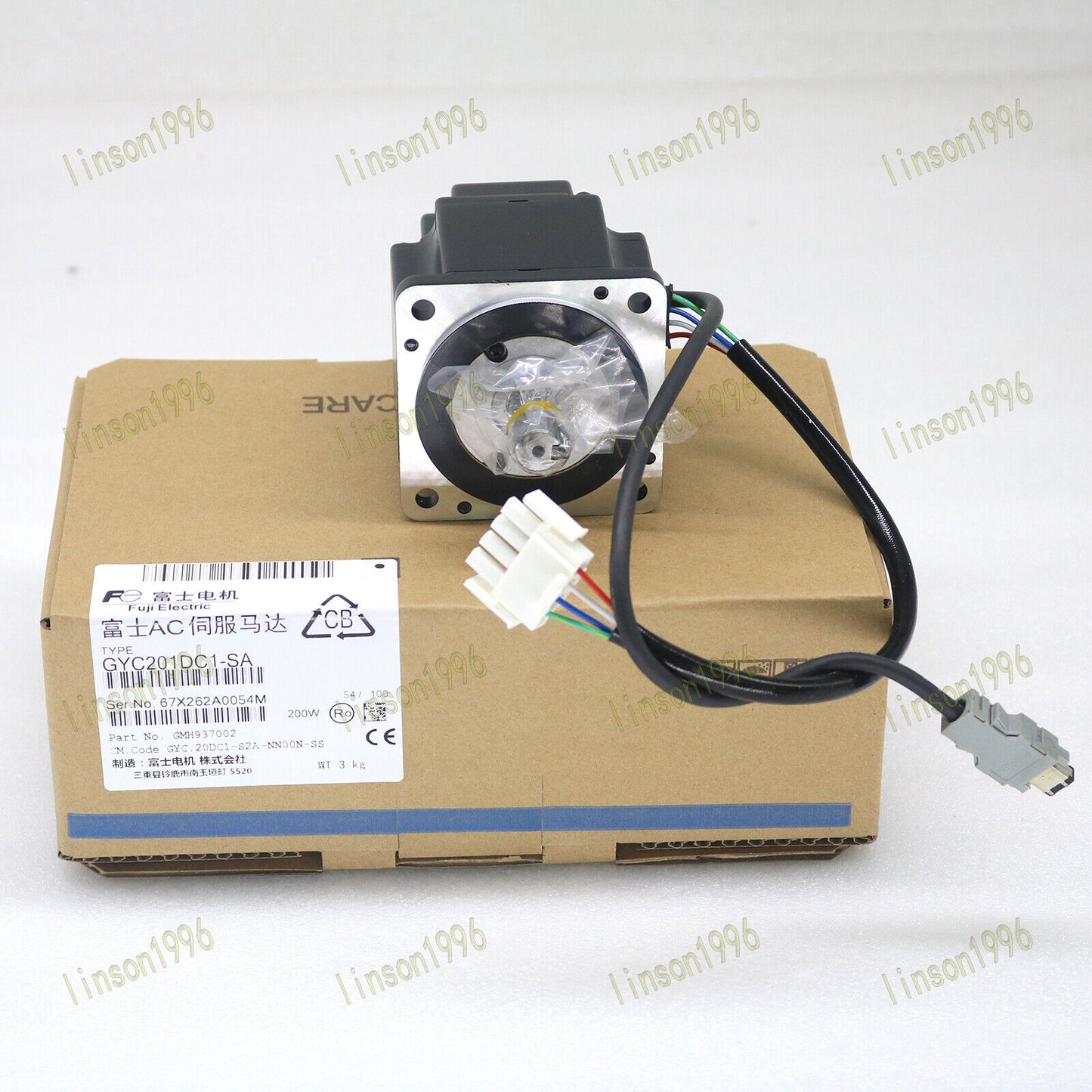 New One Fuji Servo Motor GYC201DC1SA 1 Year - ONE