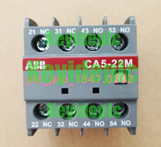 1PCS ABB CA5-22M 1SBN010040R1122 Auxiliary Contact Block Fast ship #k