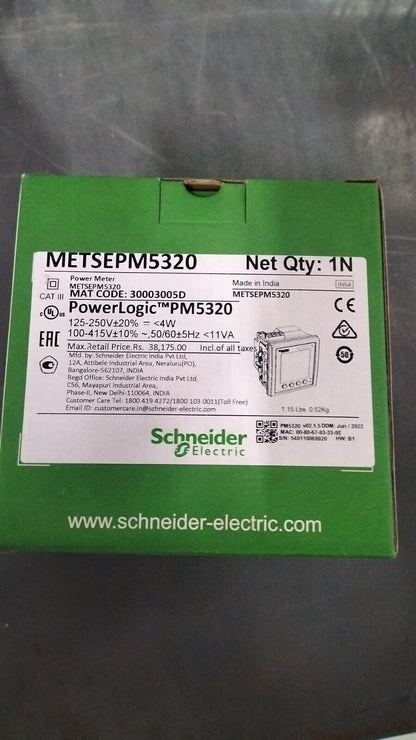 Schneider Electric METSEPM5320 Power Meter - New - SCHNEIDER ELECTRIC