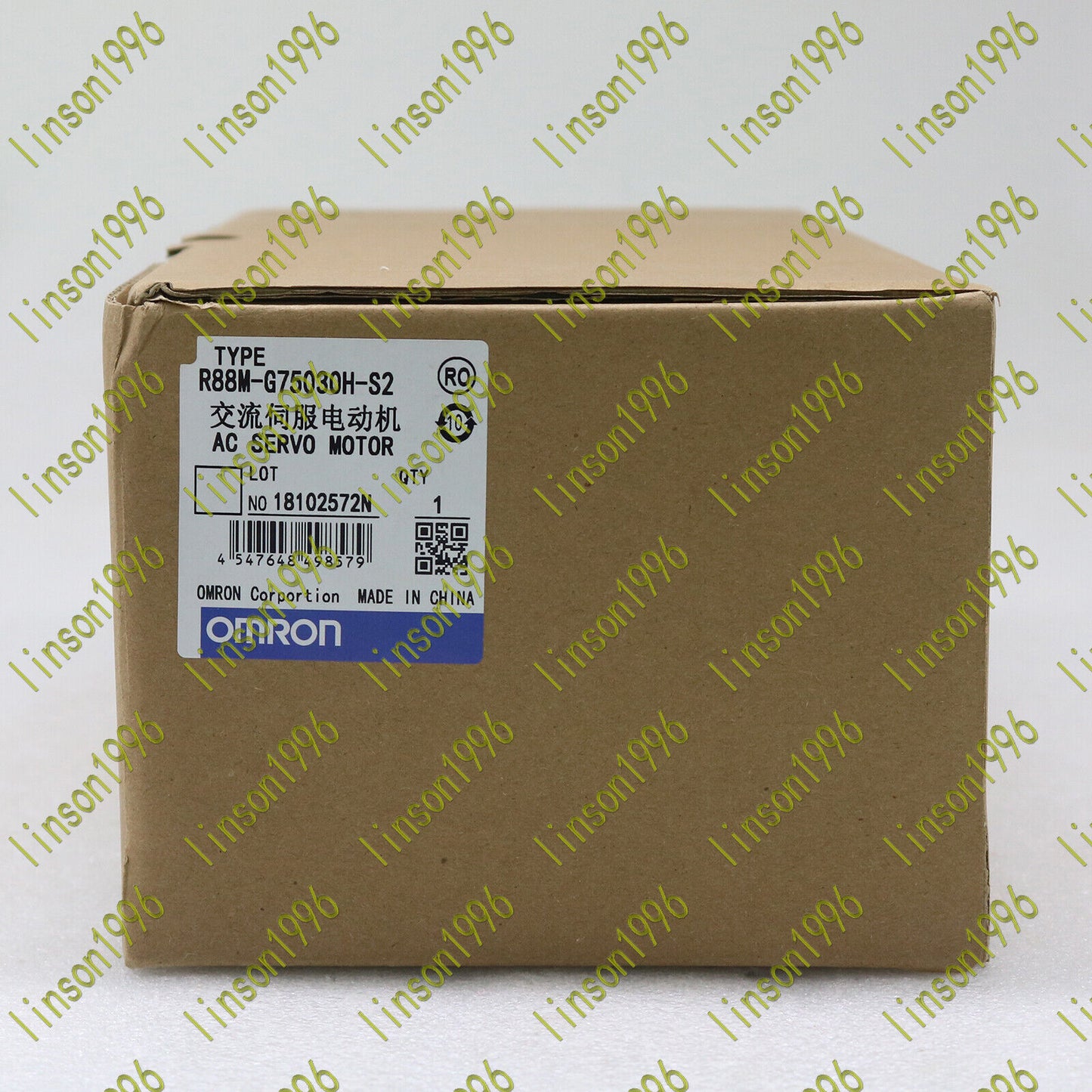 Omron R88M-G75030H-S2 AC servo motor, 1PC, In Box, Fast shipping - OMRON