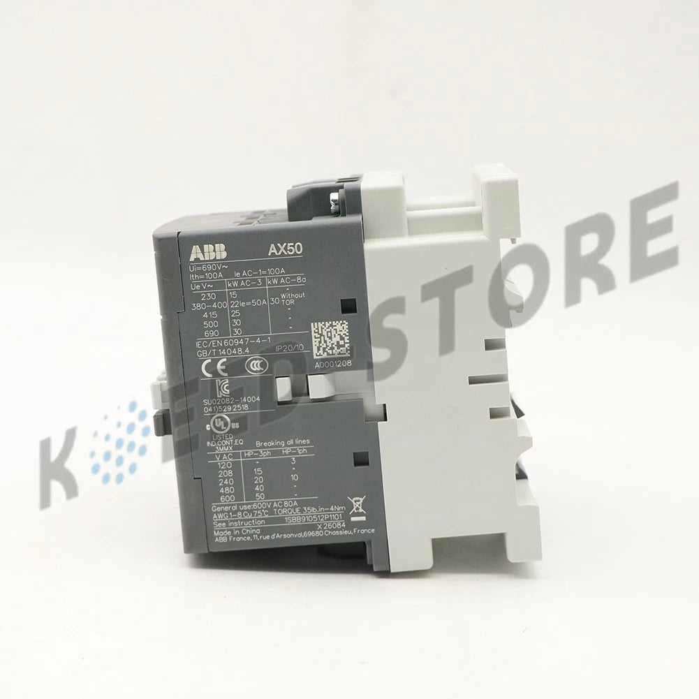 1PCS ABB Contactor AX50-30-11-84 110V50Hz/110-120V60Hz 1SBL351074R8411