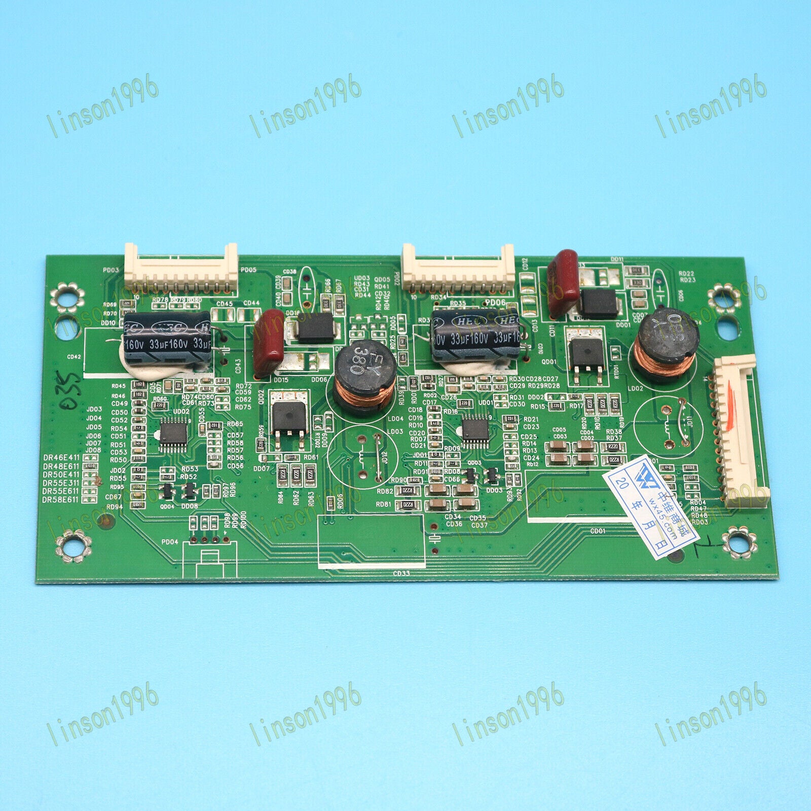 Used Sanyo 40-55E811-DRF2LG 48'' LED Driver Board - SANYO