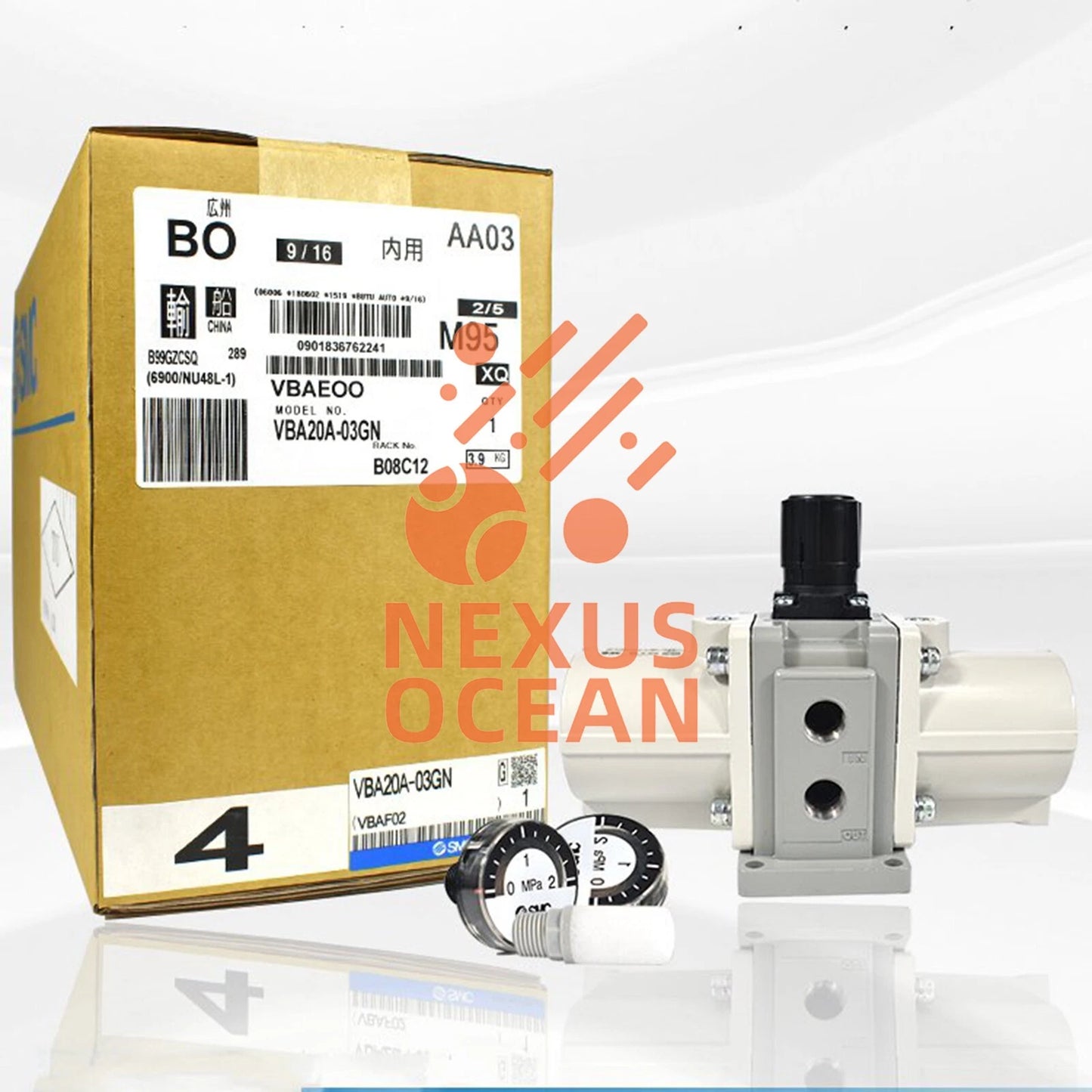 1PCS SMC VBA20A-03GN VBA20A03GN Booster Valve