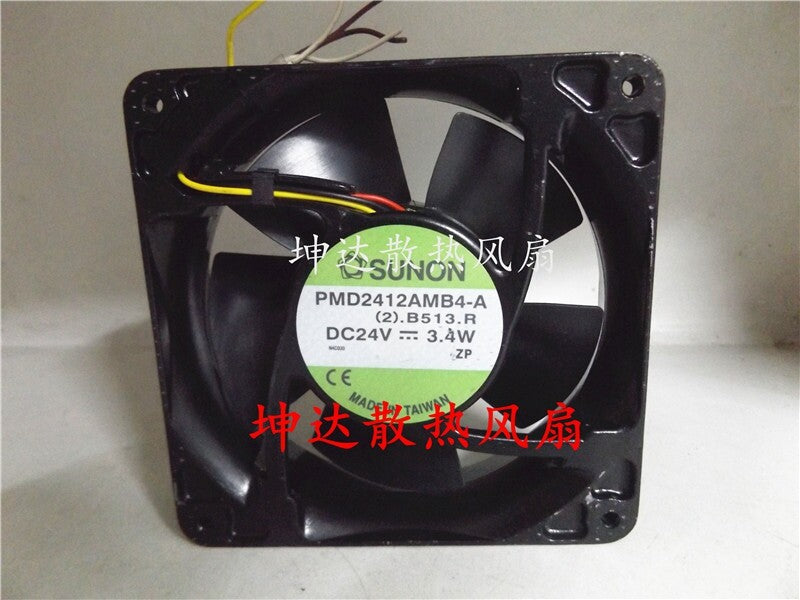 1pcs SUNON PMD2412AMB4-A 24V 3.4W 12038 12 cm inverter fan