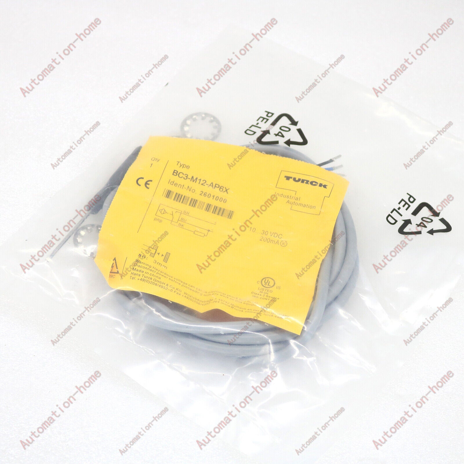 Turck Proximity Sensor Switch BC3-M12-AP6X - TURCK