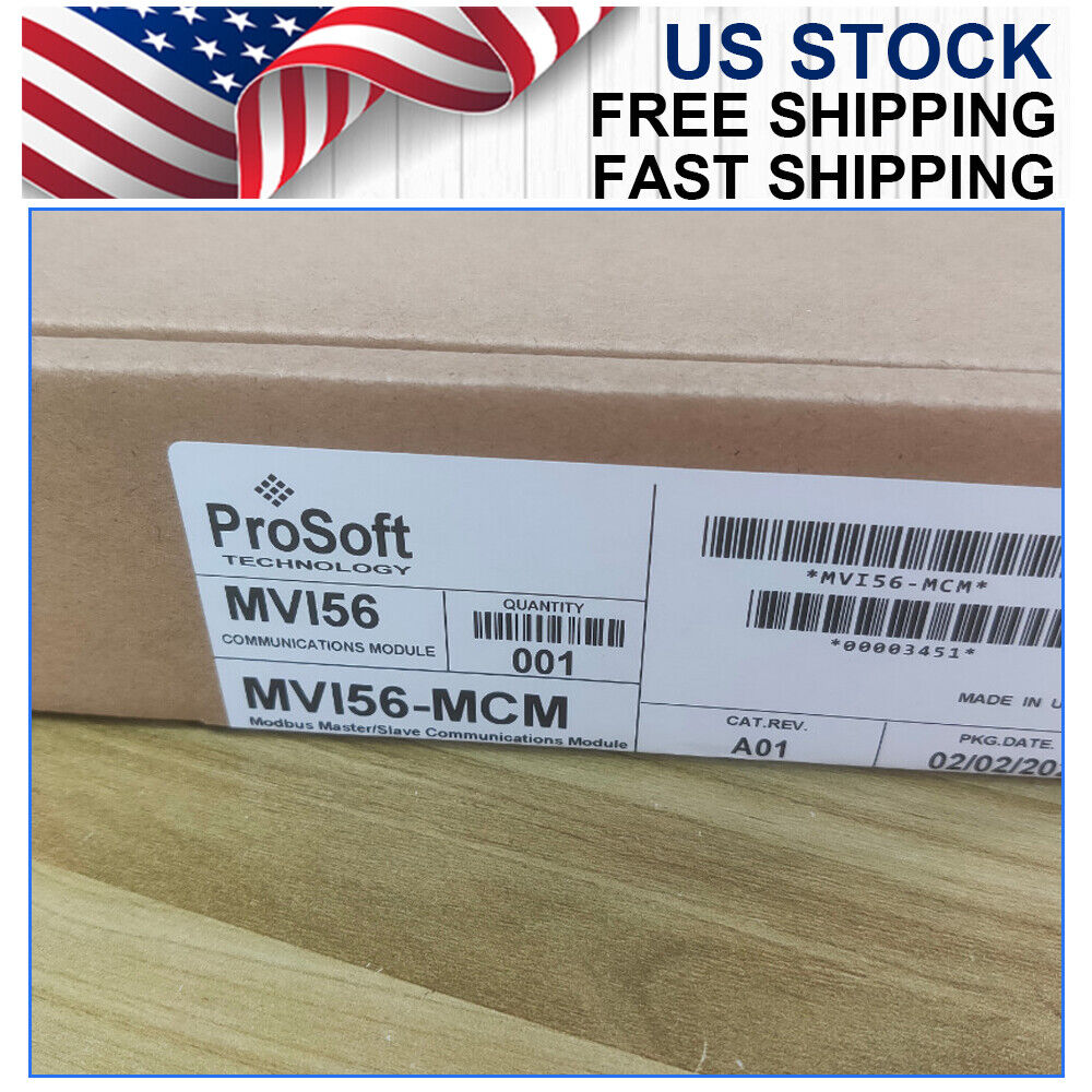 ALLEN BRADLEY MVI56-MCM PROSOFT NETWORK INTERFACE MODULE - ALLEN BRADLEY