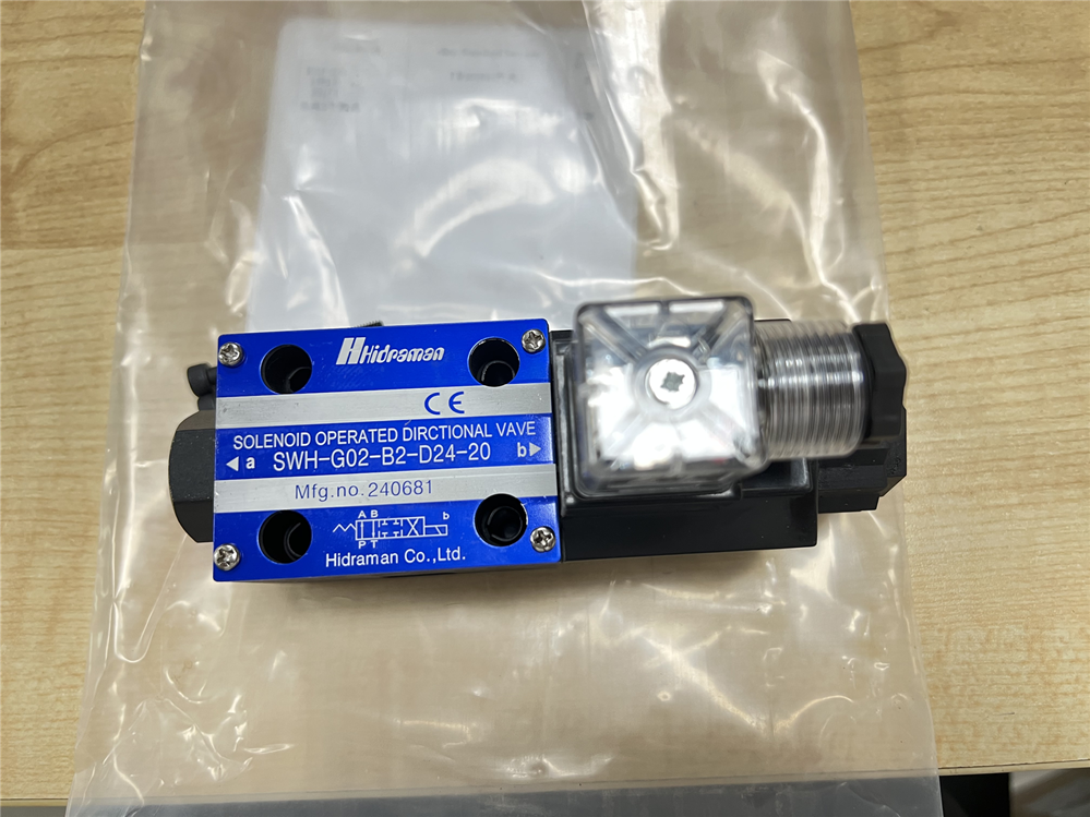New Hidraman Solenoid Valve SWH-G02-B2-D24-20 - HIDRAMAN