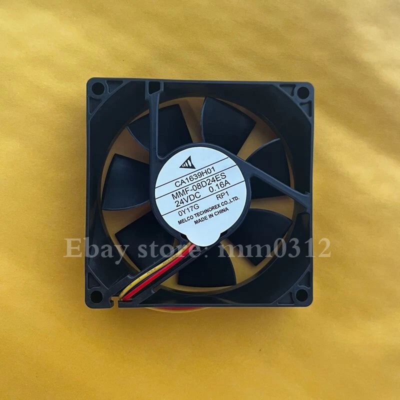 MMF-08D24ES 24V DC 0.16A RP1 for Mitsubishi A740 inverter fan CA1639H01 8025