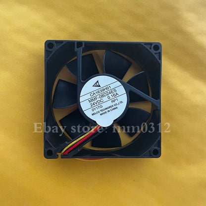 MMF-08D24ES 24V DC 0.16A RP1 for Mitsubishi A740 inverter fan CA1639H01 8025