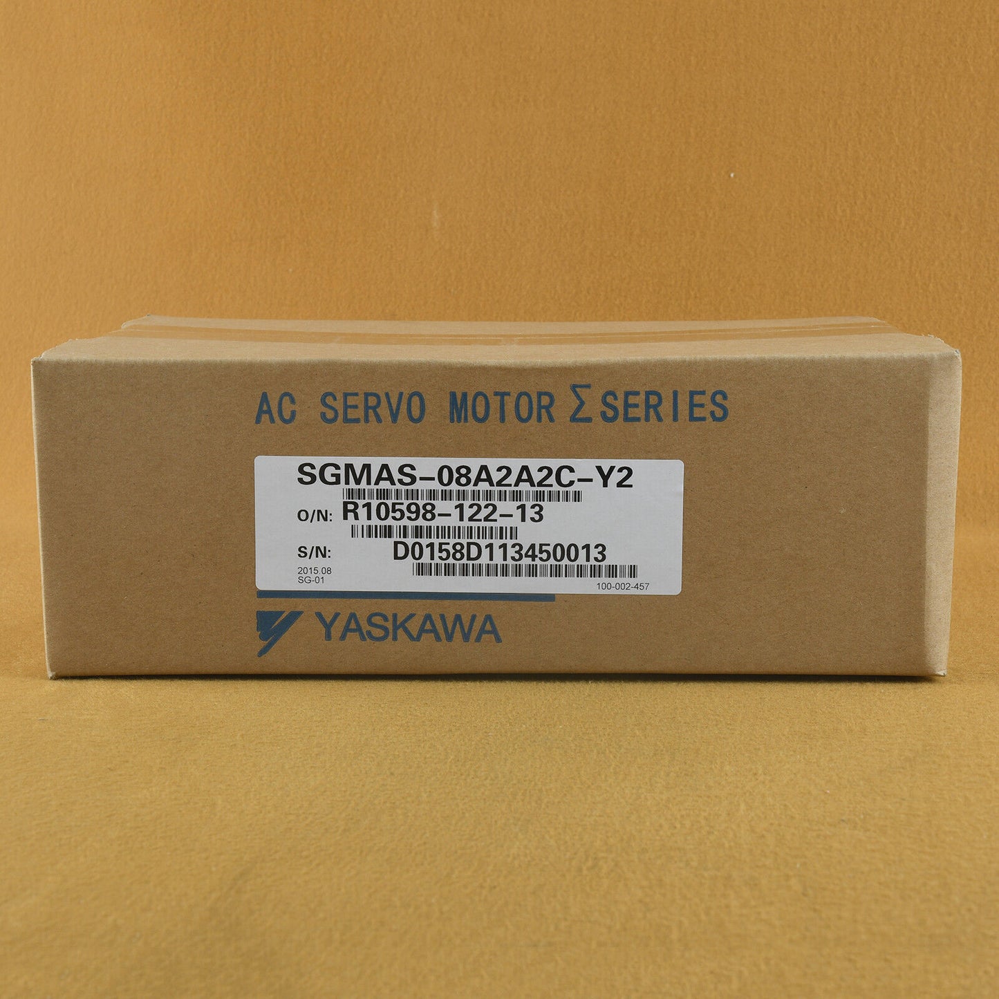 Yaskawa SGMAS08A2A2CY2 Servo Motor With 1 Year - YASKAWA