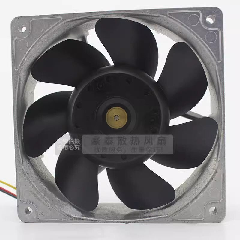 SANYO 9GL1224G101 12038 DC24V 0.50A 3-Wire Inverter Aluminum Frame Cooling Fan