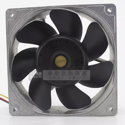 SANYO 9GL1224G101 12038 DC24V 0.50A 3-Wire Inverter Aluminum Frame Cooling Fan