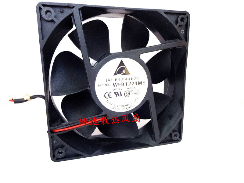 1pcs Delta WFB1224ME 12038 24V 0.29A 12CM double ball inverter fan