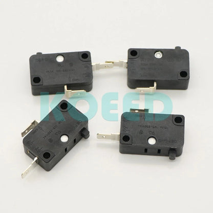 4pcs Micro Limit Switch 2 Pins 15A 250VAC NC. Com. Pin No Rod DMC-1115
