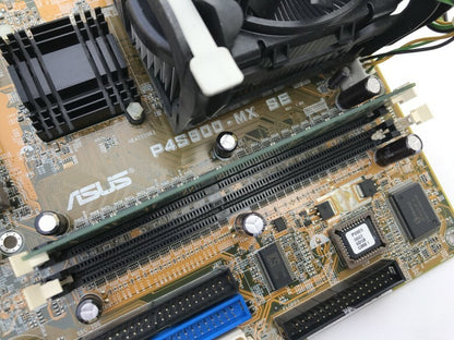 1pcs 478 motherboard P4S800-MX SE test OK