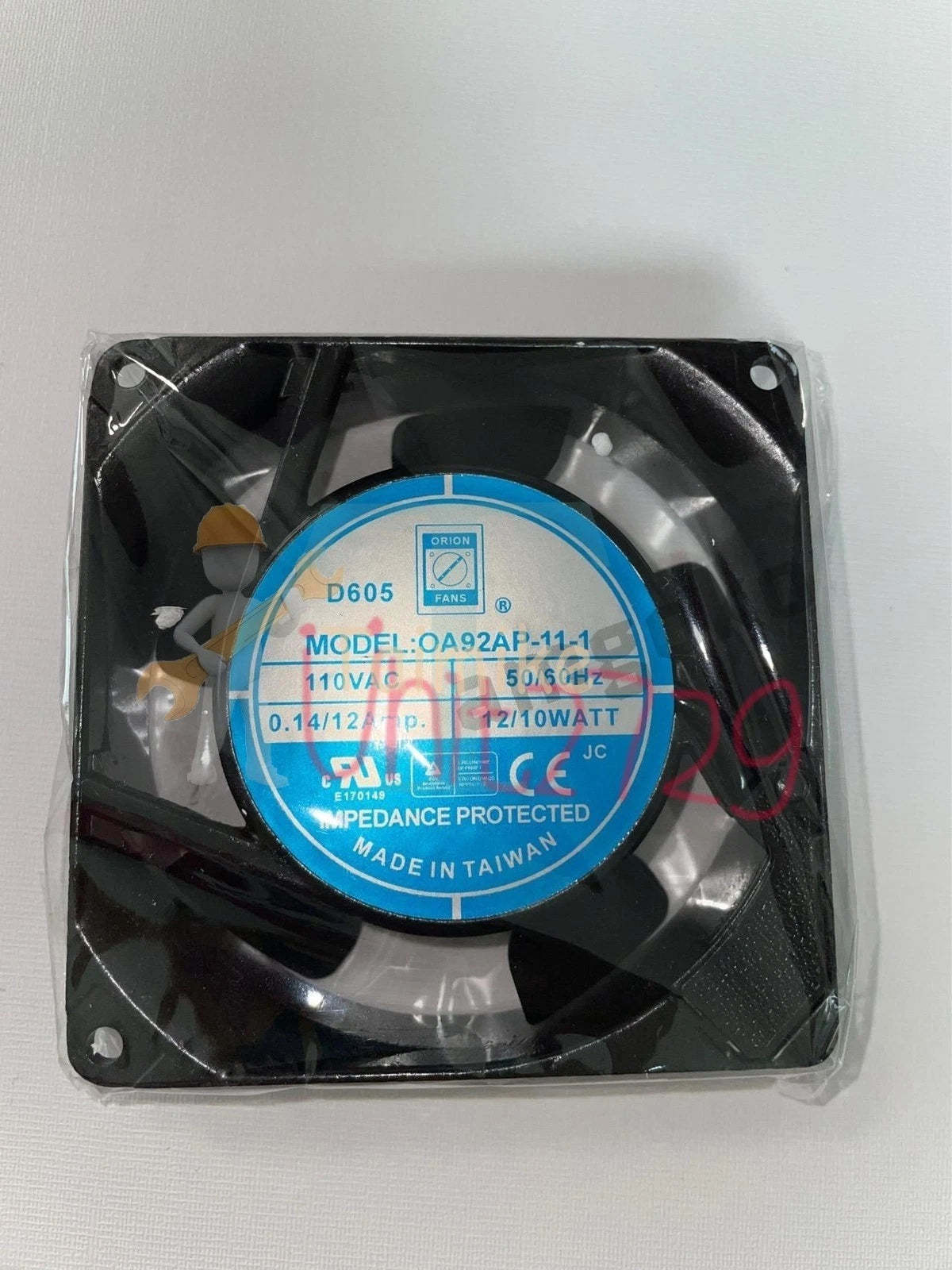 1pc OA92AP-11-1 WB 92x25mm 115V 9025 110v