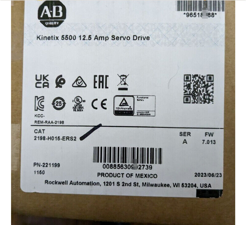 Allen-Bradley 2198-H015-ERS2 Servo Driver - ALLEN-BRADLEY