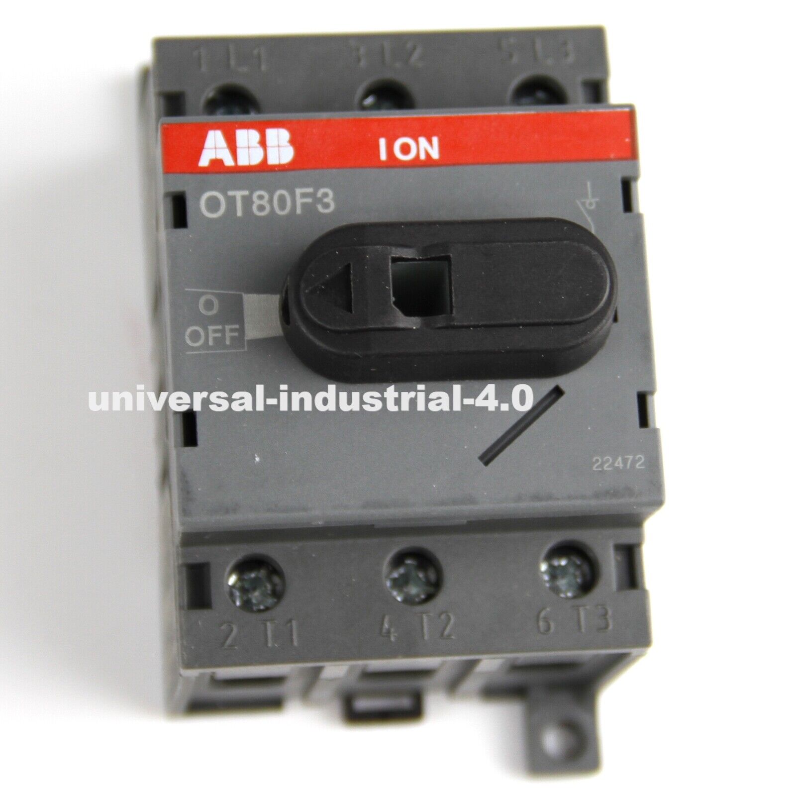 ABB OT80F3 1SCA105798R1001 10136393Disconnect Switch | ABB | industrial disconnect switch | industrial safety switch | industrial control switch - ABB