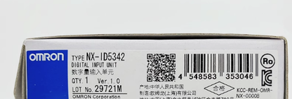 Omron NX-5342 Digital PLC Input Module - OMRON
