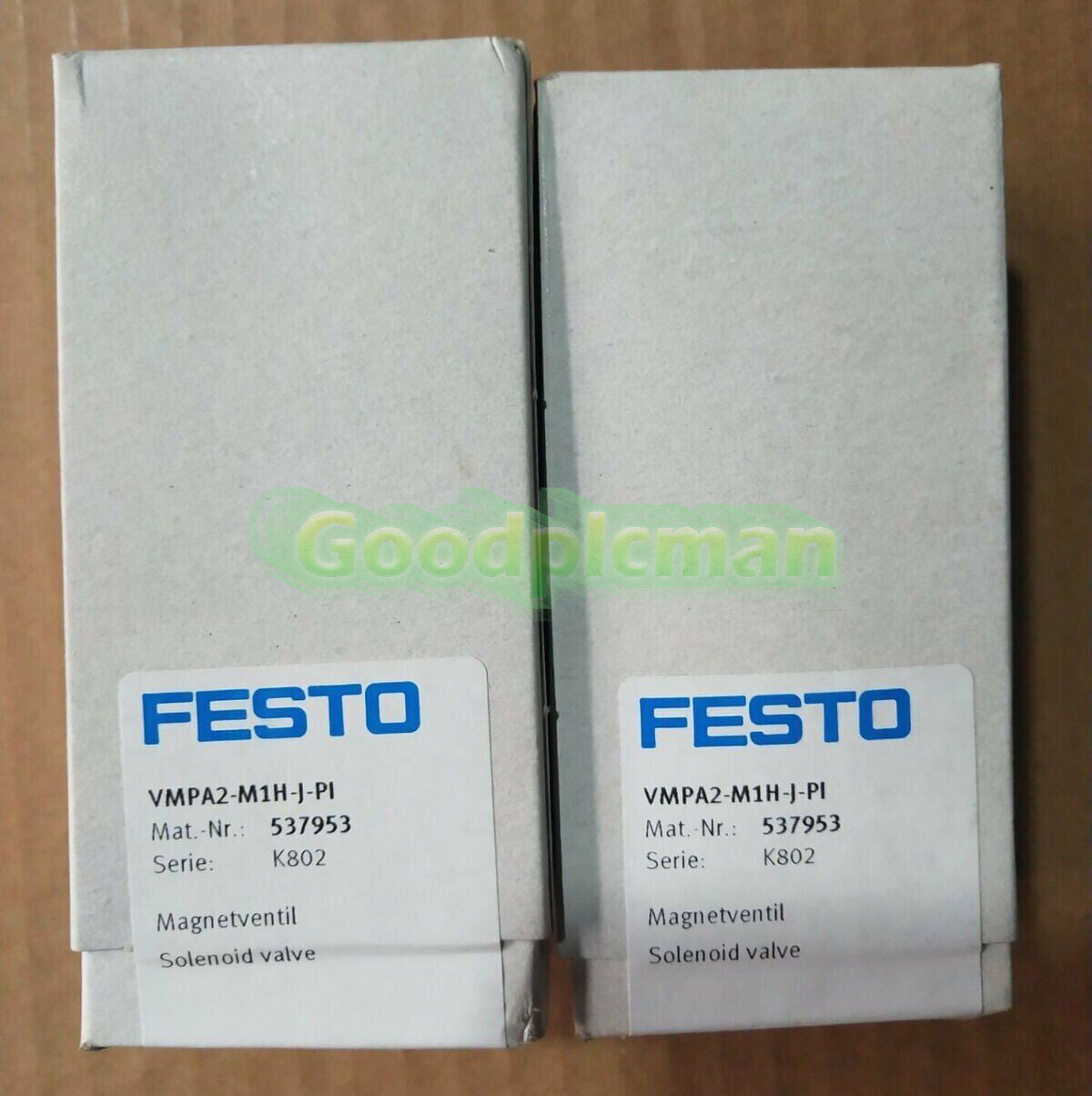 FESTO VMPA2-M1H-J-PI 537953 Solenoid Valve 1Pcs/