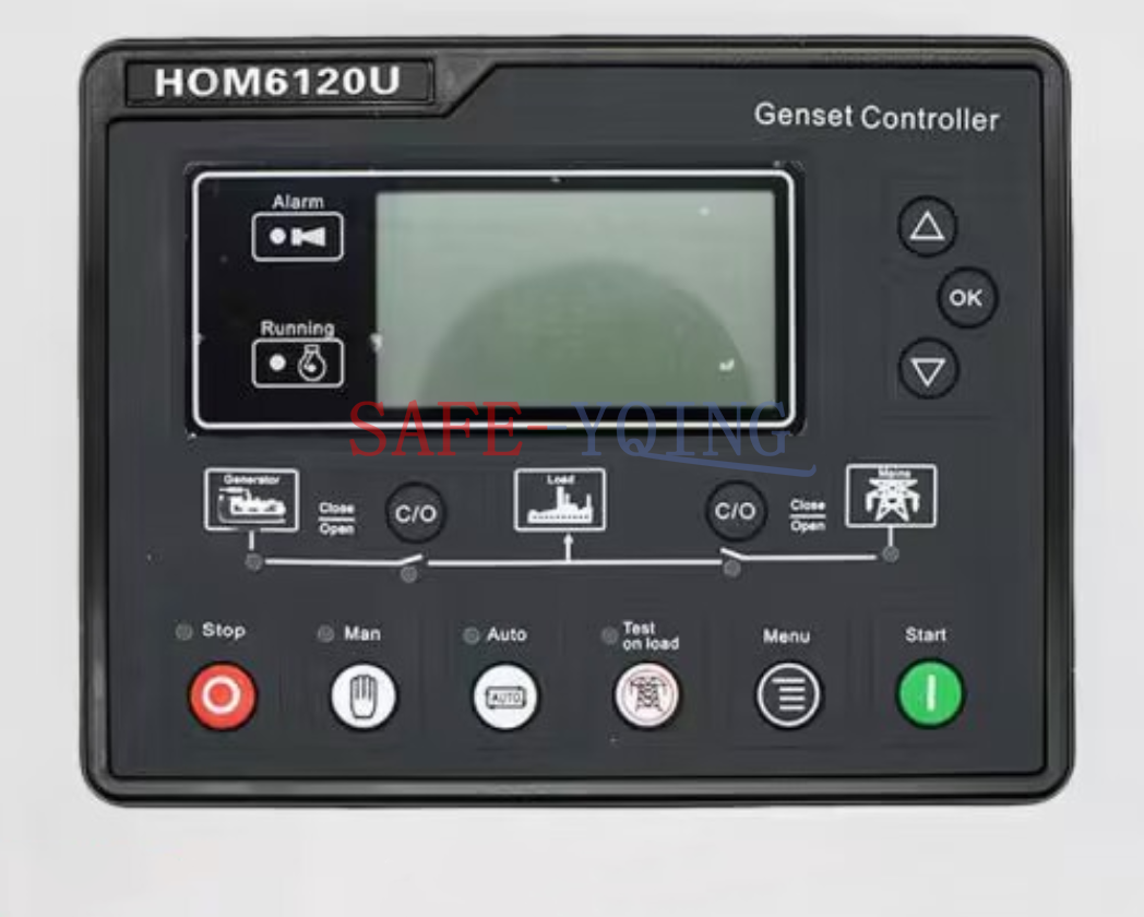 new ONE HOM6120U generator controller diesel control panel module replace HGM6120K - HOM