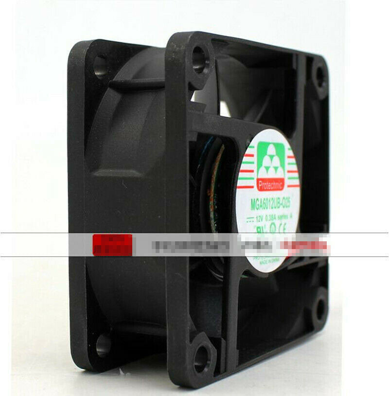 1pcs   Protechnic MGA6012UB-O25 6025 12V 0.38A 6cm 4.56W water pump fan