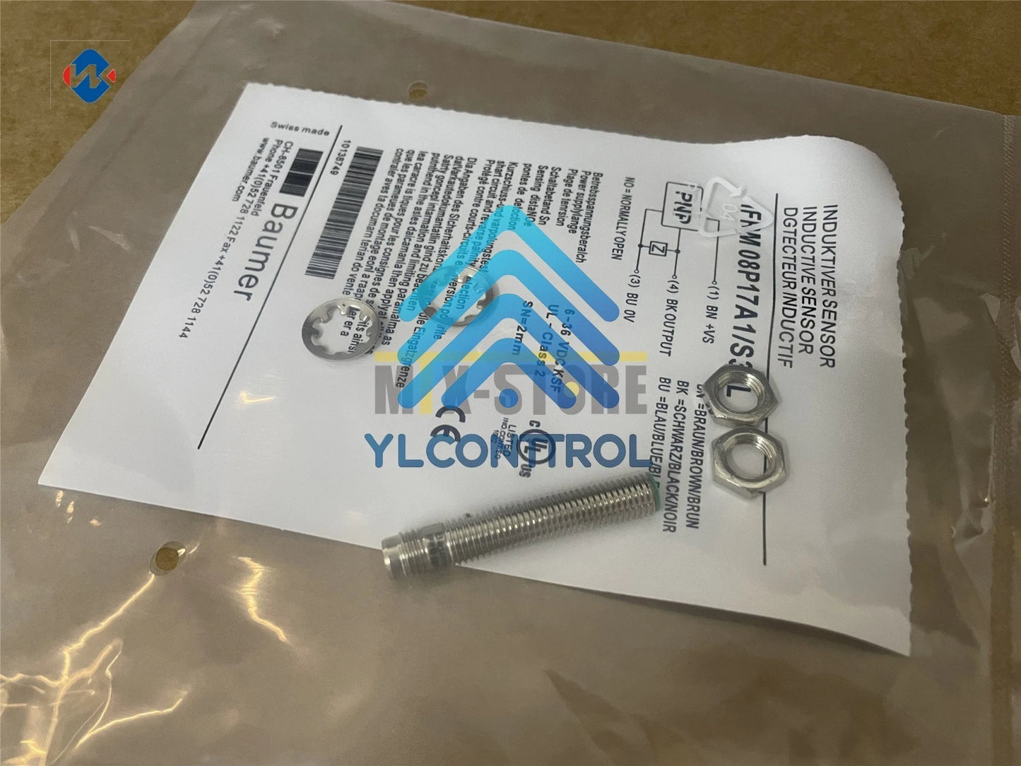 1PCS Baumer IFRM 08P17A1 / S35L08P17A1/S35L Sensor&Proximity Switch