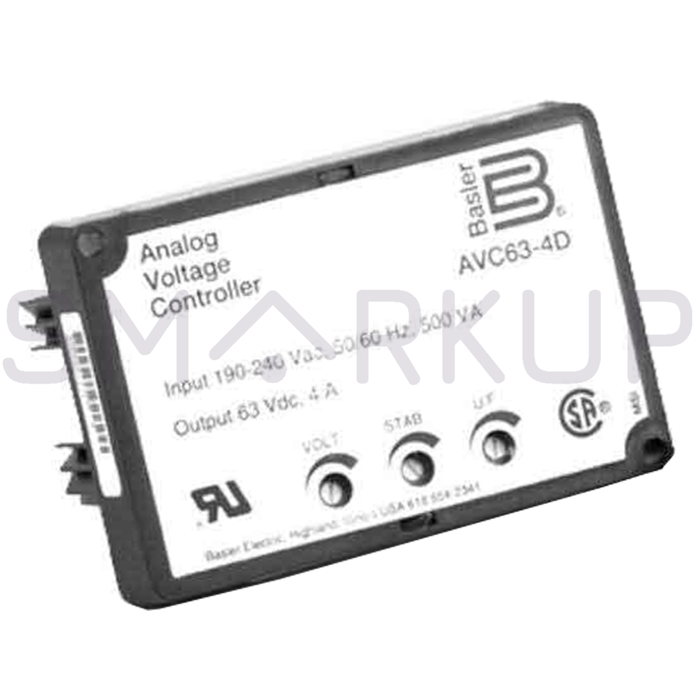 new In Box BASLER AVC63-4 Automatic Voltage Regulator - BASLER
