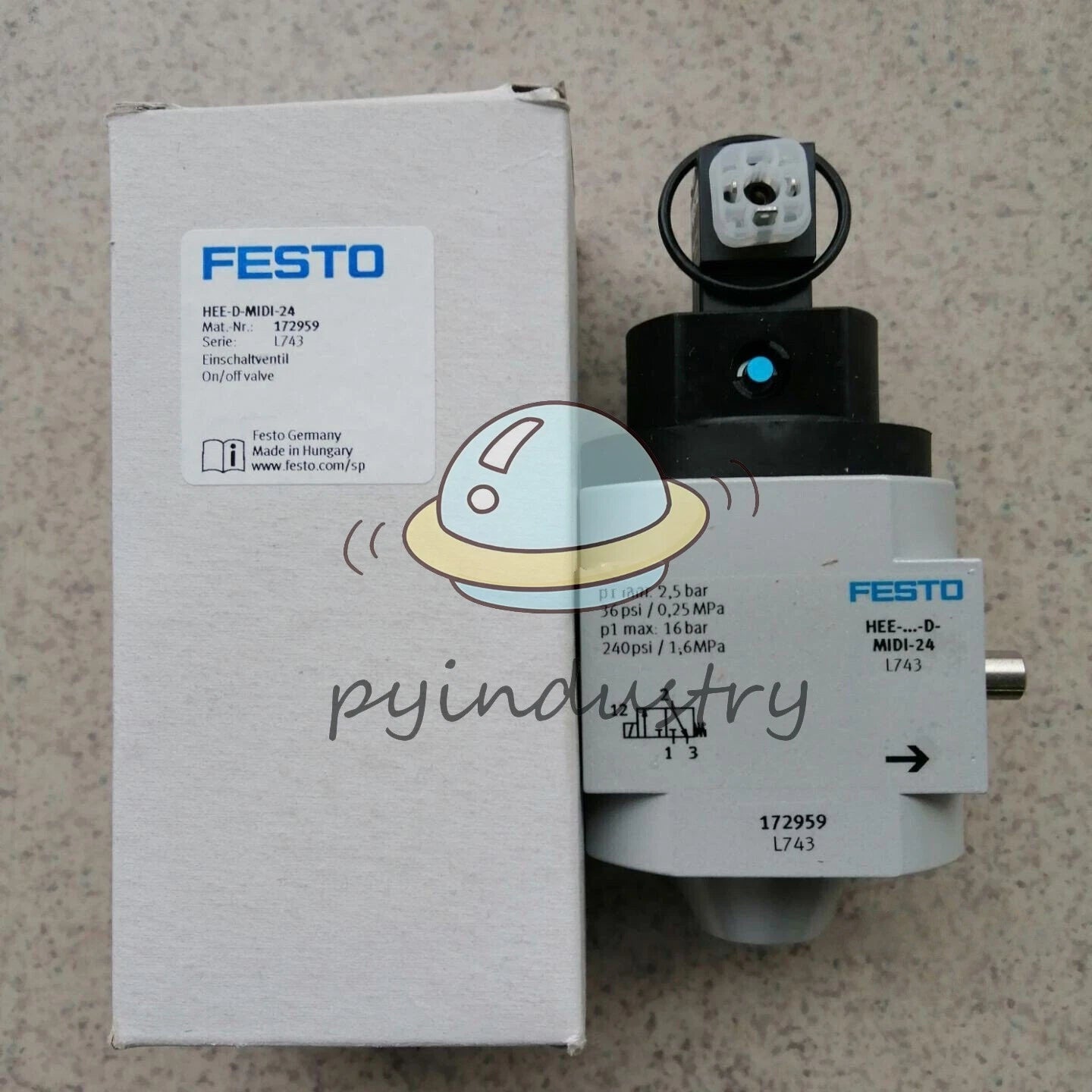 HEE-D-MIDI-24 1PC FESTO 172959 Valve #Y quality assurance