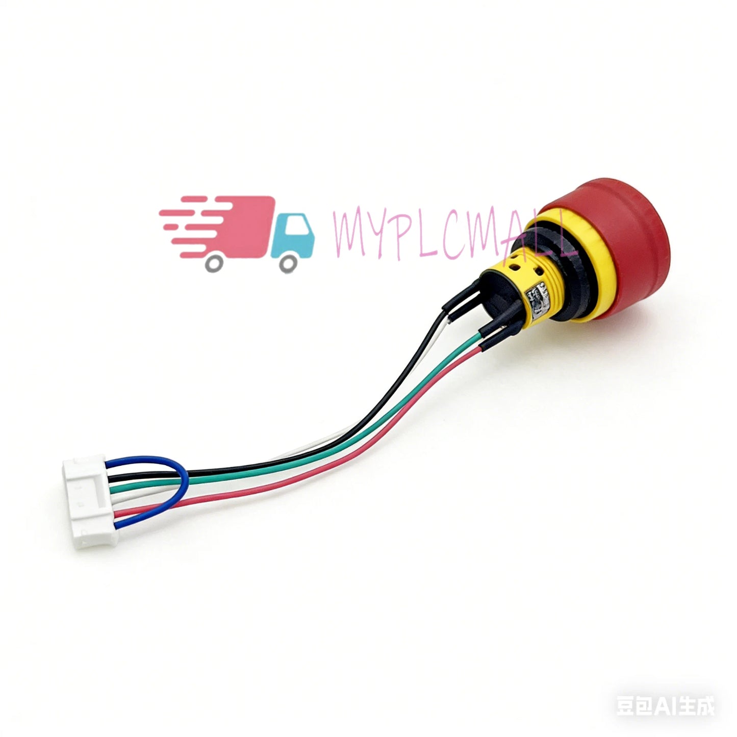 F ABB robot DSQC3120 IRC5 teach pendant E-Stop button switch assembly parts