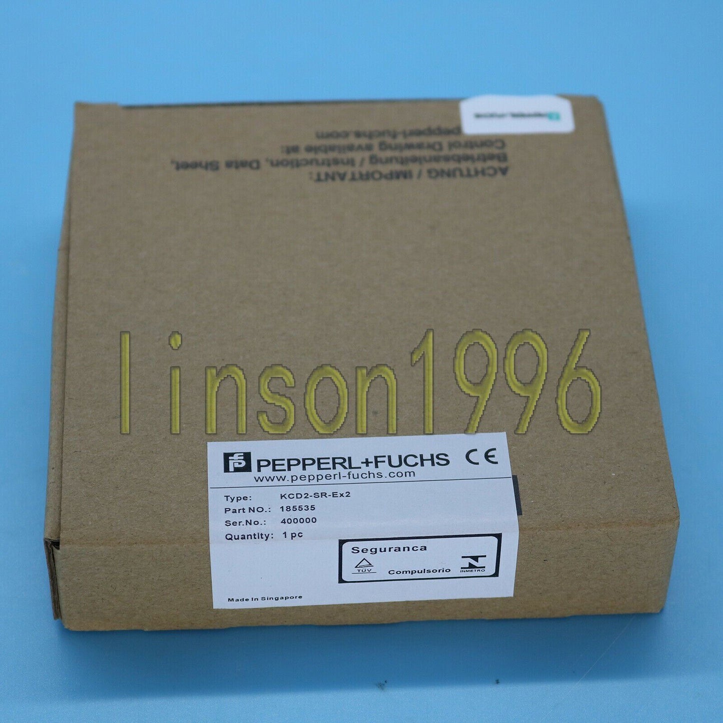 PEPPERL+FUCHS KCD2-SR-Ex2 Safety Barrier in Box - PEPPERL+FUCHS