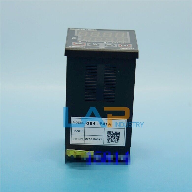 HANYOUNG NUX GE4-P41A Electronic Timing Counter 100-240VAC - HANYONG NUX
