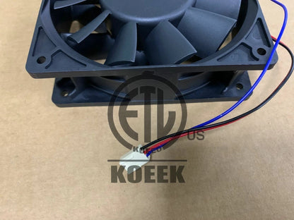 120mm Delta PFR1224UHE-CE75 12038 24V 1.75A 3-wire 12cm High-volume cooling fan