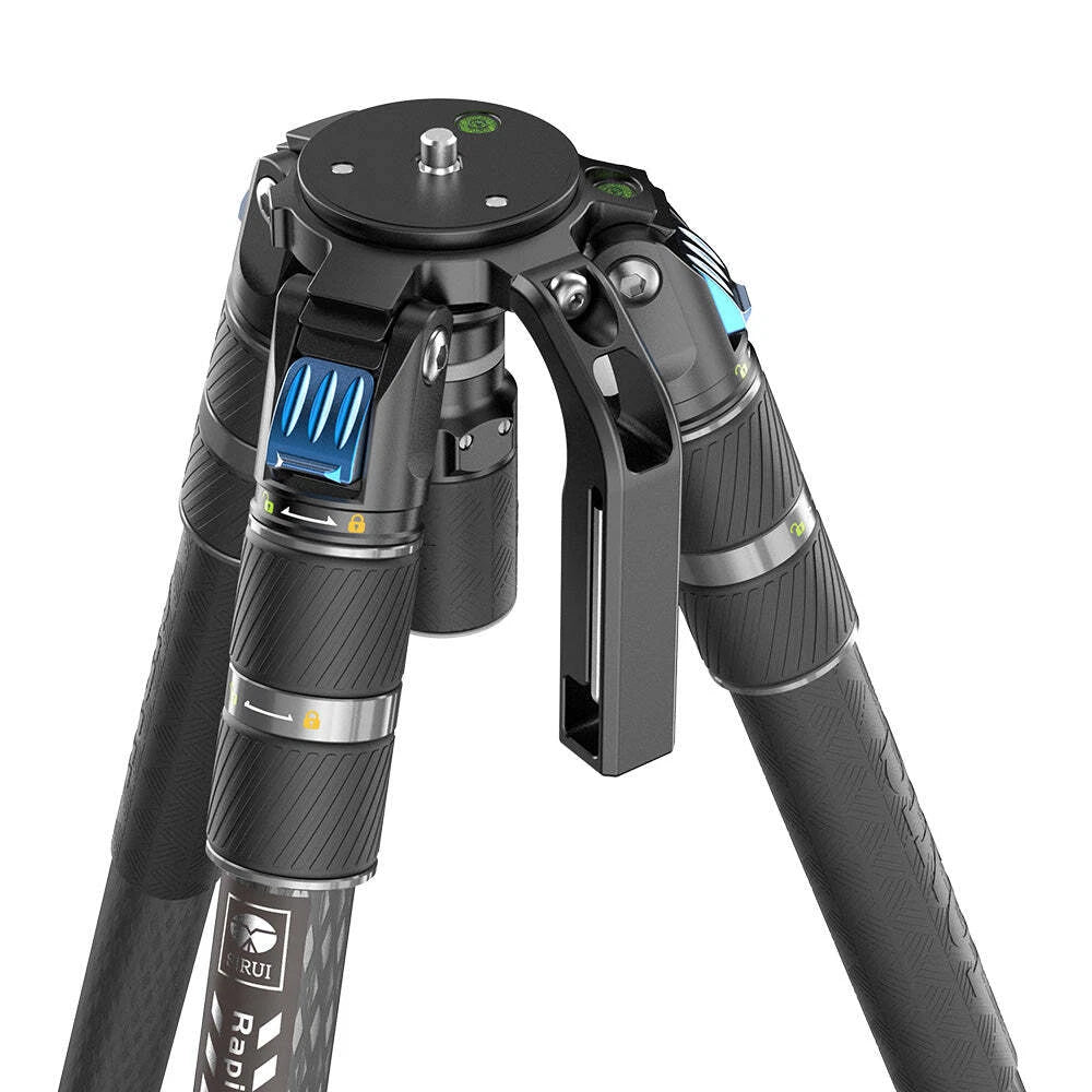 FOR SIRUI SVS75 Carbon Fiber Video Camera Tripod SVH15 Fluid Head OneStep