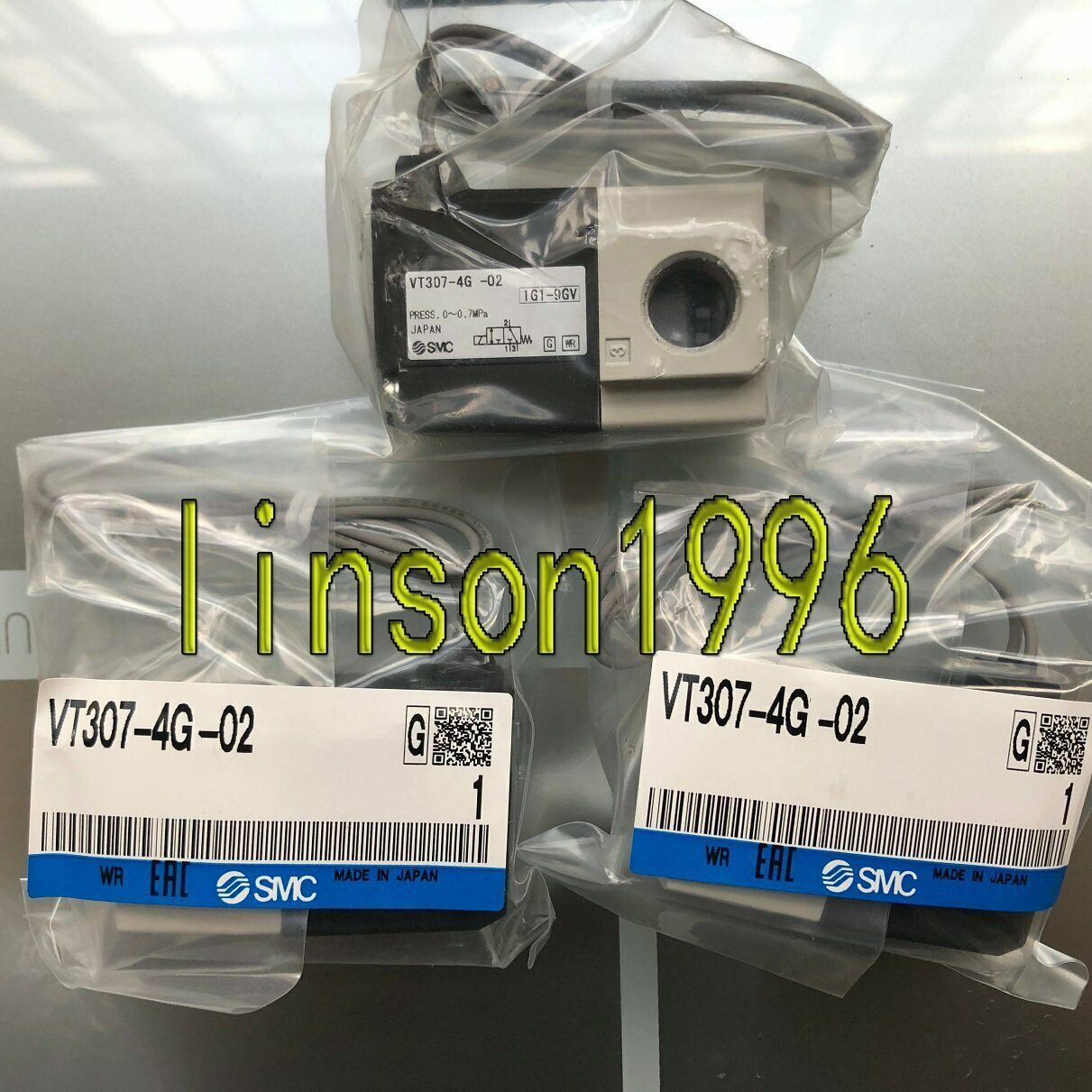 1PC SMC Solenoid Valve VT307-4G-02 - SMC