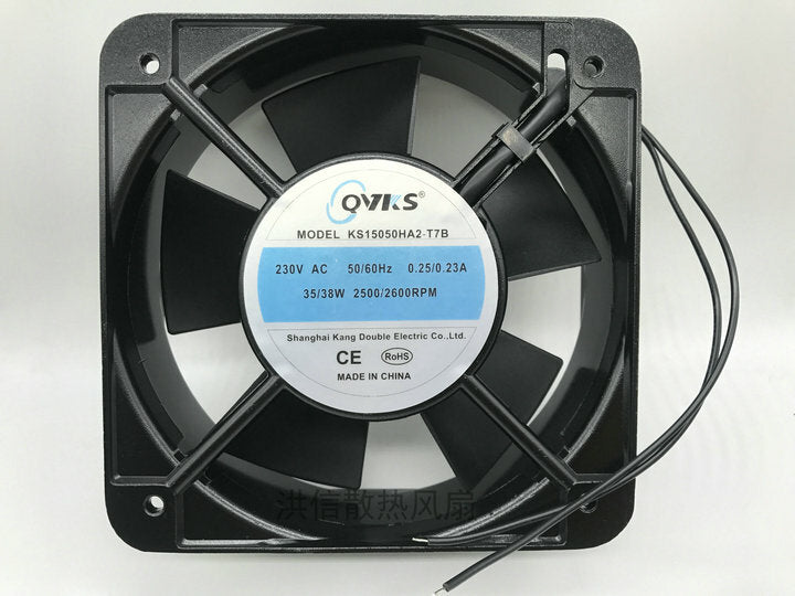 1pcs  QVKS KS15050HA2-T7B 230V 0.25/0.23A cabinet fan