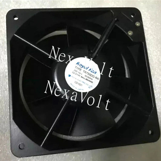 One ROYAL FAN TR755DG-B43 200V 32/31W 16CM Cooling Fan Free Shipping#QW