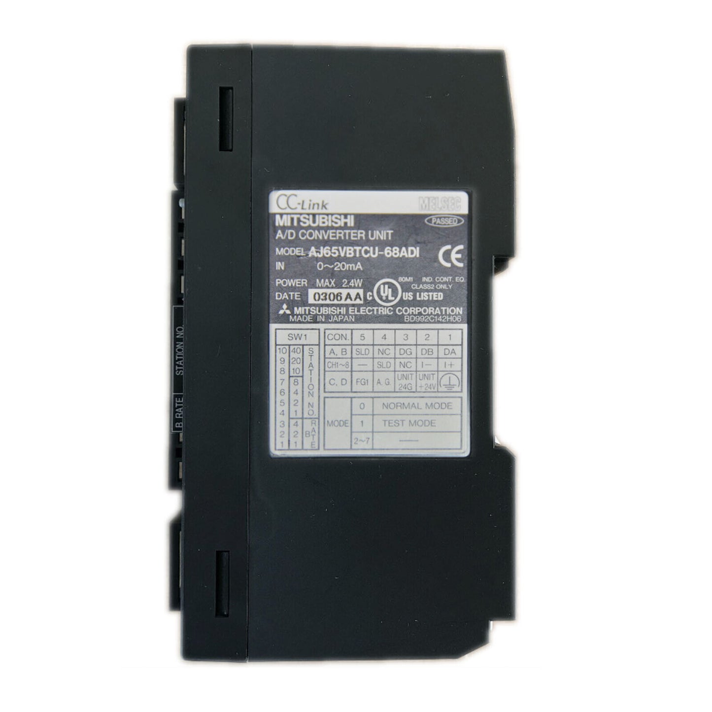 Mitsubishi AJ65VBTCU-68ADI Module - New - MITSUBISHI