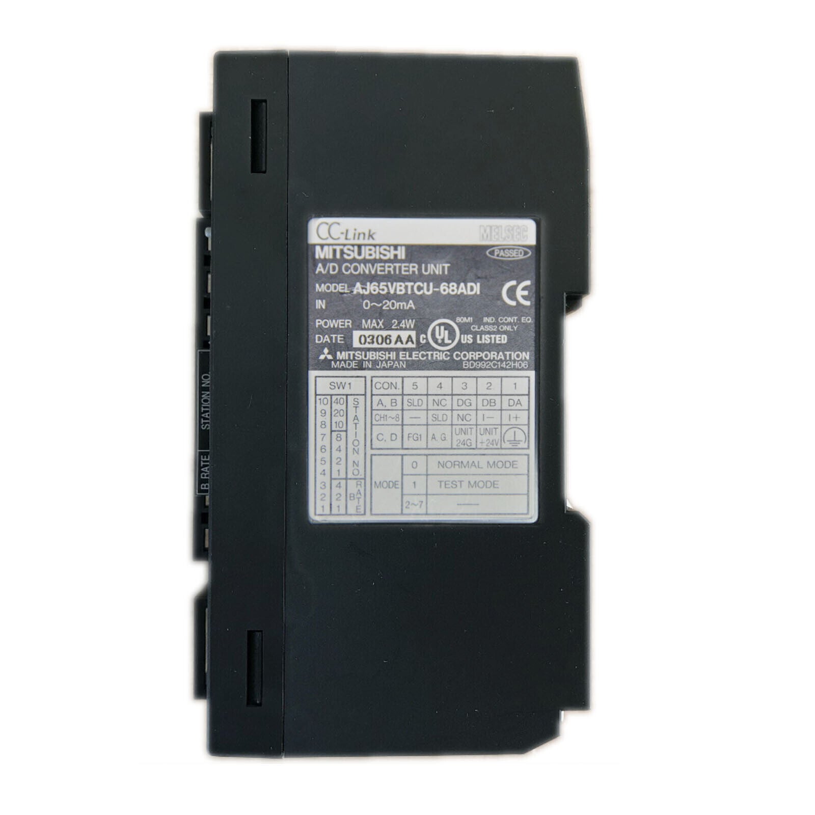 Mitsubishi AJ65VBTCU-68ADI Module - New - MITSUBISHI
