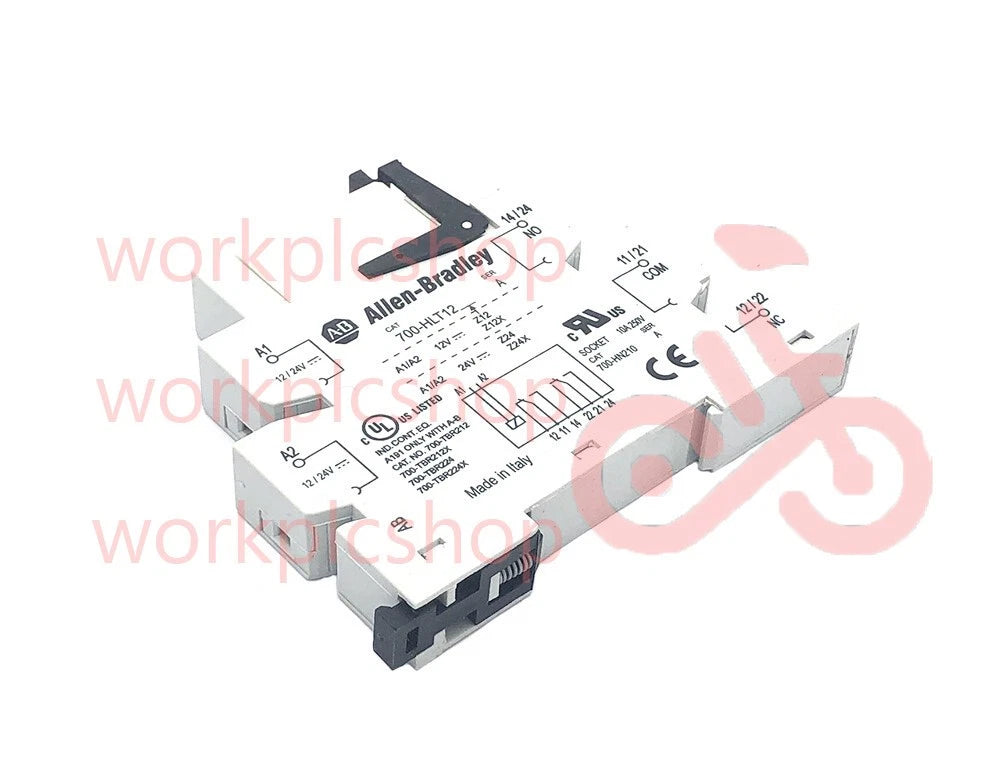 1pc ALLEN 700-TBR224 24VDC Power Relay with 700-HLT12 Socket 10A 250V