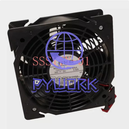 1PCS For 12038KA-24M-WAA DC24V 0.32A 12CM cooling fan#